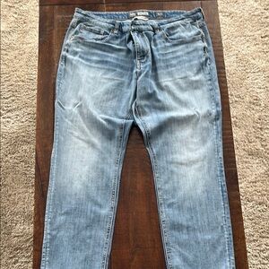 Men's Light Blue Buckle BKE Jeans Nolan Straight Leg